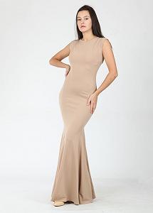 Платье Enna Levoni S Бежевый (ND-13743-Beige) synthetic.ua - Фото 1