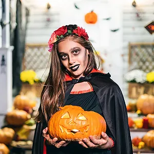 Обруч Квітка IMIKEYA Штучні Квіти synthetic.ua - Фото 1