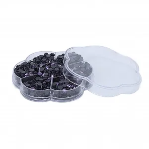 Стразы Стекло Emoshayoga JM201 Прозрачный для ногтей для DIY одежды Фиолетовый - Фото 1