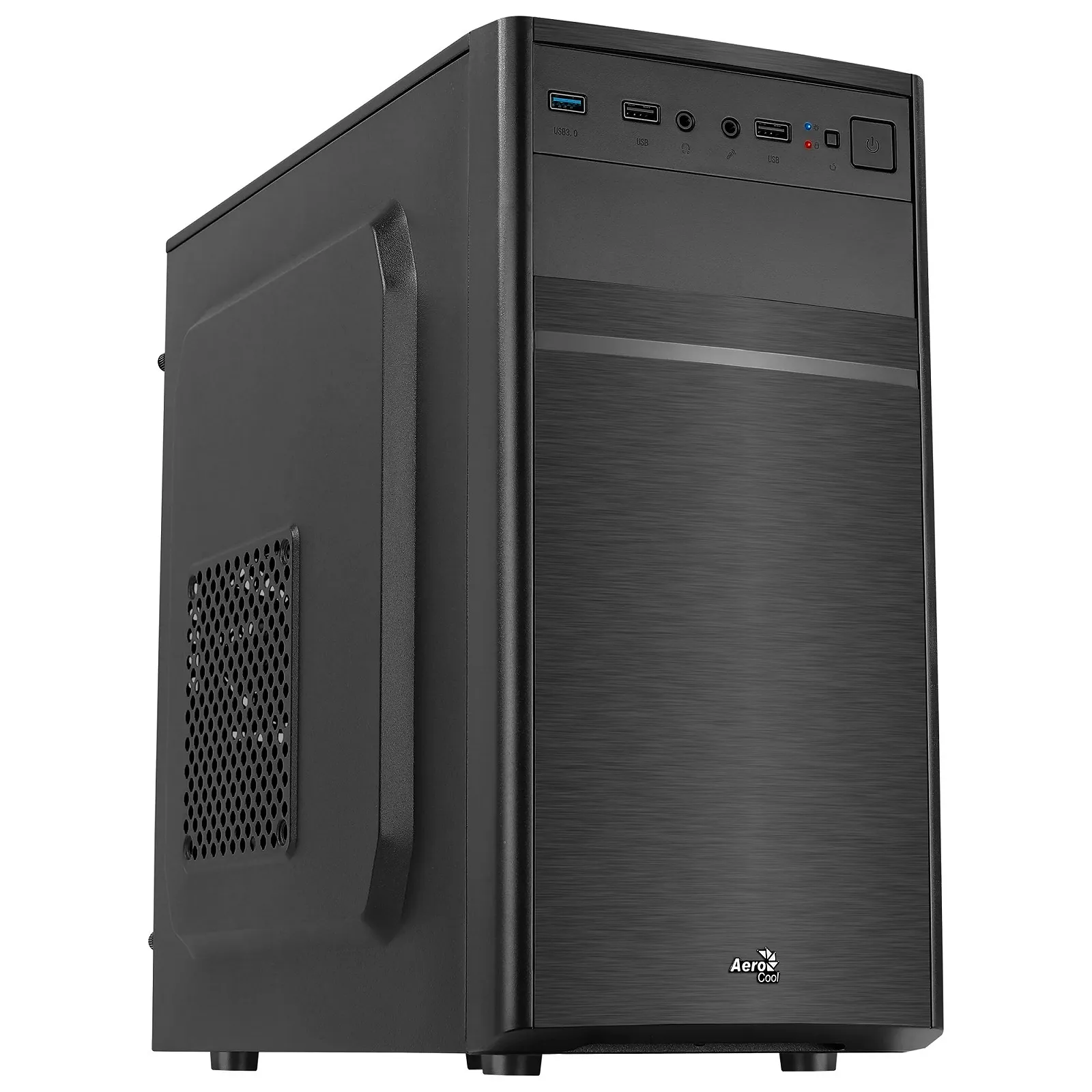 Компьютер AEROCOOL CS-103 / Intel Core i5-3470 / RAM 16GB / SSD 512GB / LAN / Windows 11 / Черный, фото №1