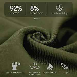 Шапка-бини HAMUNI Slouchy для женщин, Удобная хлопковая, Двойной слой, Мягкая synthetic.ua - Фото 1