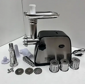 Электромясорубка соковыжималка с шинковкой Zepline ZP-203 цена на synthetic.ua - Фото 1 Электромясорубка соковыжималка с шинковкой Zepline ZP-203 synthetic.ua - Фото 1