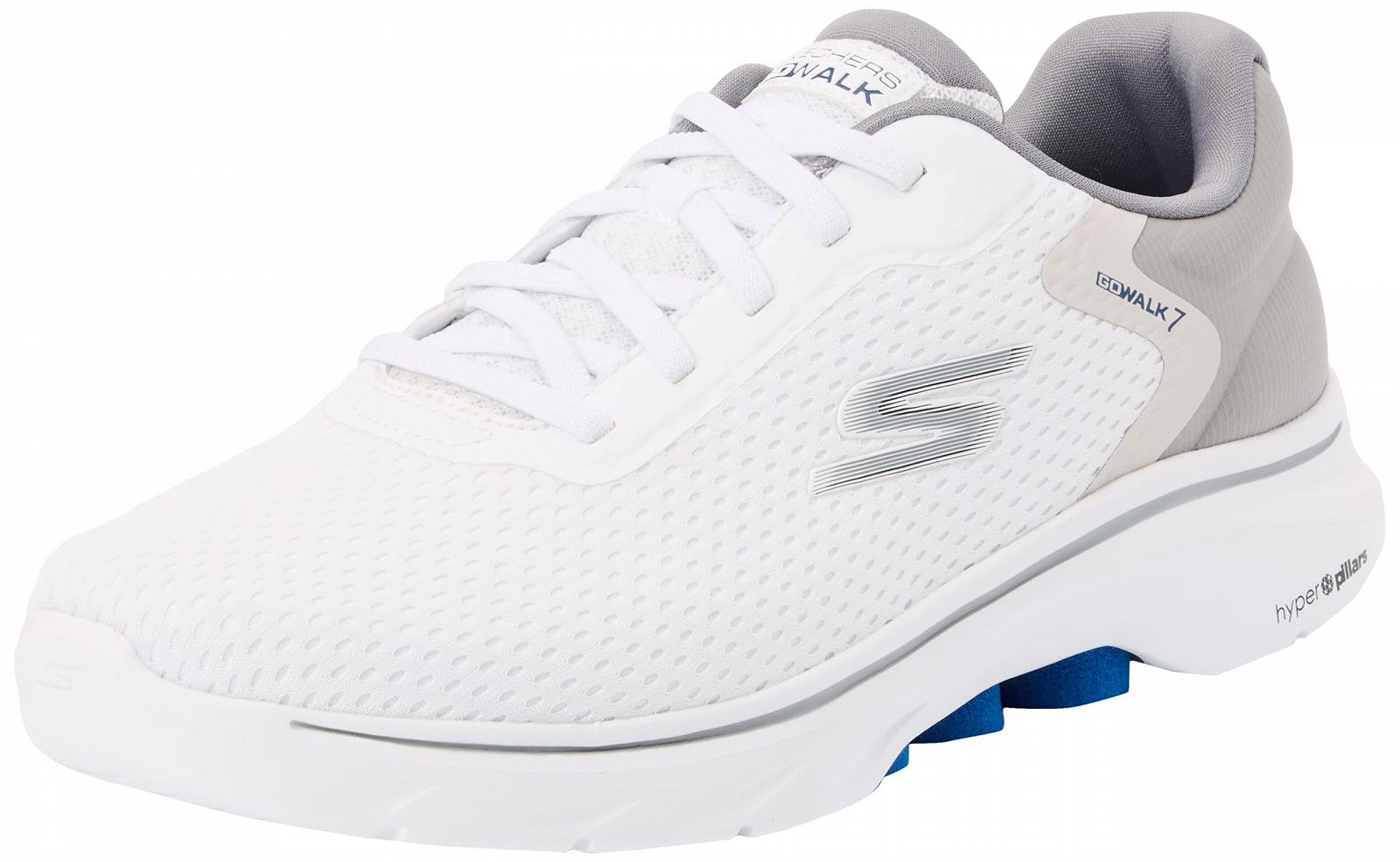 Спортивне взуття Skechers GO Walk 7 Чорно-червоний текстиль/синтетика 43.5 EU, фото №1