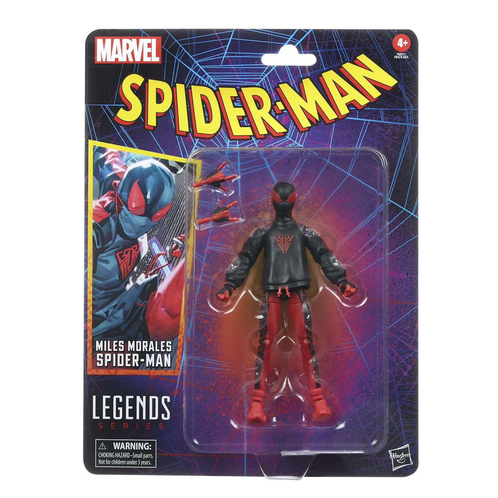 Фігурка Людина-павук Hasbro Marvel Legends Series Майлз Моралес Legends, 15 см, фото №2