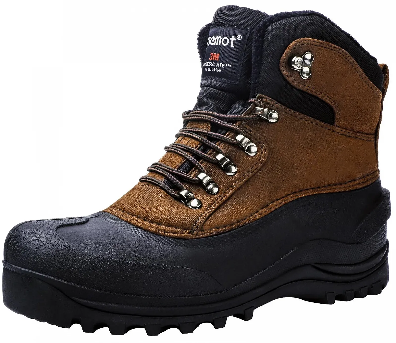 Зимові черевики Riemot / 47 EU / Коричнево-сірі, фото №1