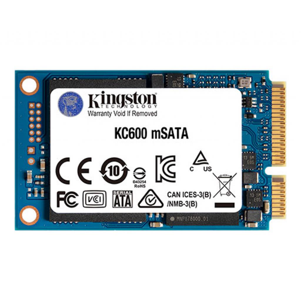 Внутренний накопитель Kingston SSD mSATA 256GbKC600MS 256G, фото №3