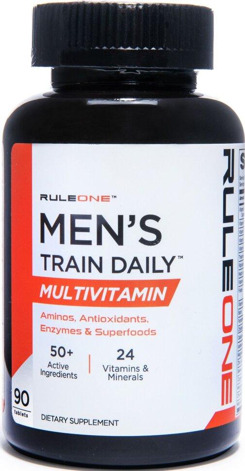 Мультивитамины для мужчин Rule 1 Men's Train Daily Sports Multi-Vitamin 90tabl, фото №1