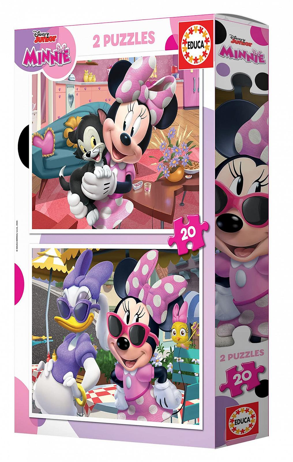 Набор пазлов Educa Disney Minnie Mouse 2 x 20 элементов (19297), фото №3 Набор пазлов Educa Disney Minnie Mouse 2 x 20 элементов (19297), фото №3
