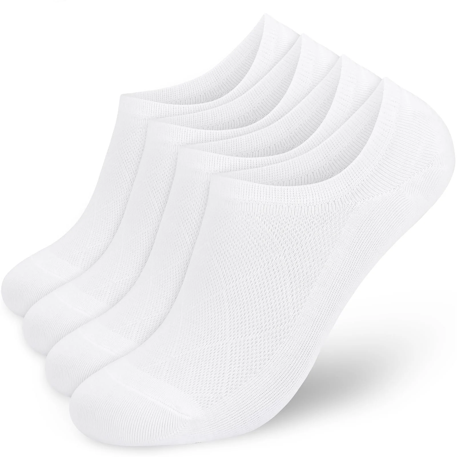 Шкарпетки для кросівок дихаючі зручні, 2 пари білі, 35 - 39, фото №1 Шкарпетки для кросівок дихаючі зручні, 2 пари білі, 35 - 39, фото №1
