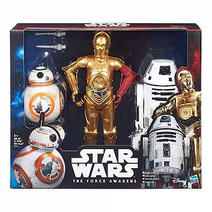 Набор Дроидов Hasbro Star Wars The Force Awakens C-3PO BB-8 и RO-4LO Special Collectors Edition synthetic.ua - Фото 1