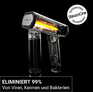 Вертикальный отпариватель STEAMONE EUNS150P 2000W 150ml 3 м Karl Pink synthetic.ua - Фото 1