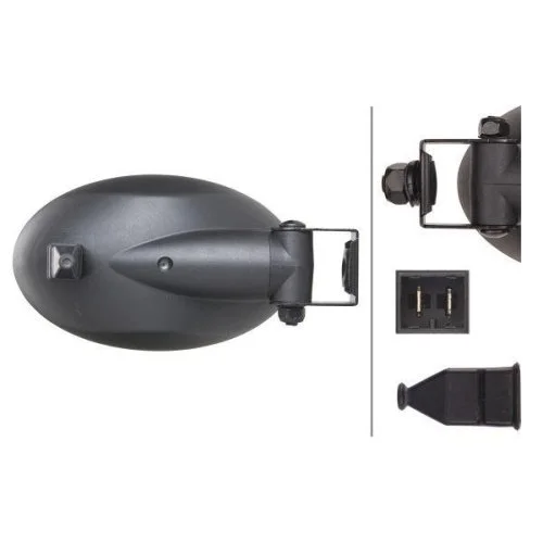 Робоча фара HELLA 1GA 996 161-301 для RENAULT CASE IH, фото №2