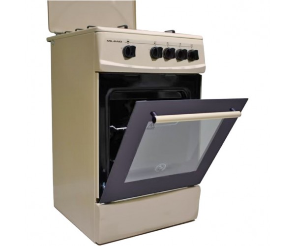 Газова плита MILANO ML50 G1/01 бежевий, фото №2 Газова плита MILANO ML50 G1/01 бежевий, фото №2