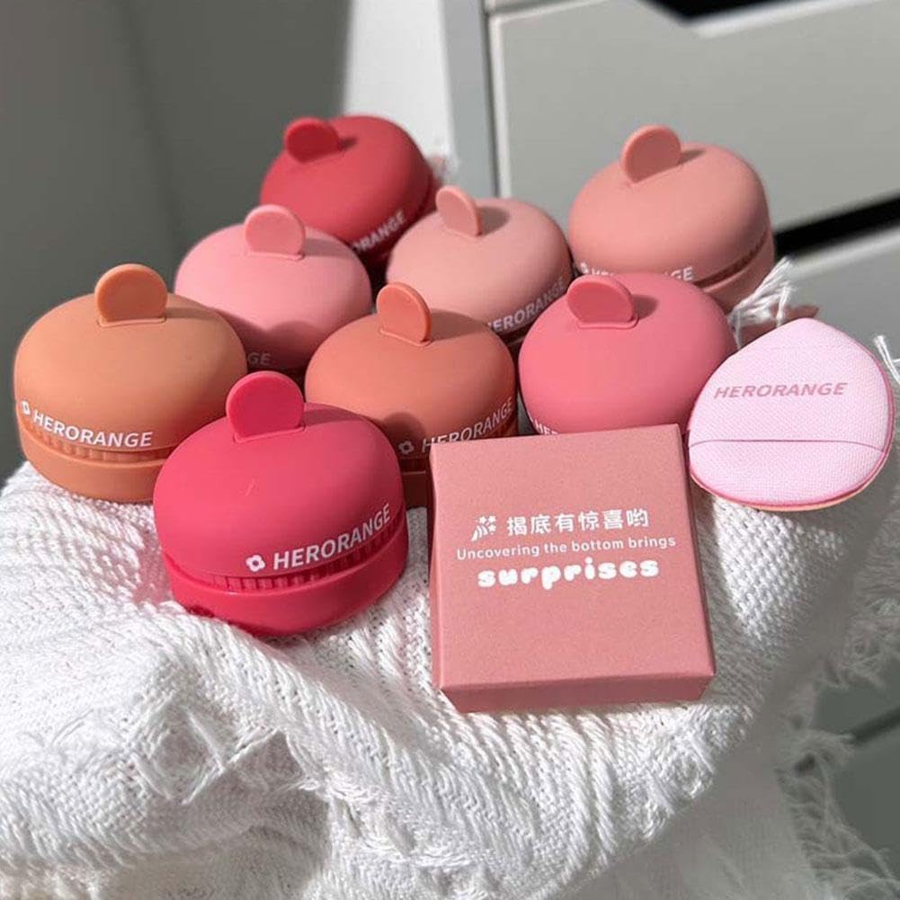 Румяна Monochrome Cute Cake Mat Mousse Rouge Velvet Cream Natural Korean Long Lasting P2A7 Водостойкие, фото №5