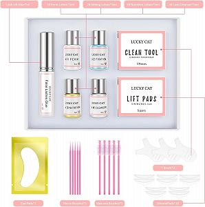 Еyelash Weixinbuy Lifting Set Starter Kit Lash Extensions Curling Lifting Kit Semi-Permanent Curling Perming Wave Suitable for Salon synthetic.ua - Фото 1