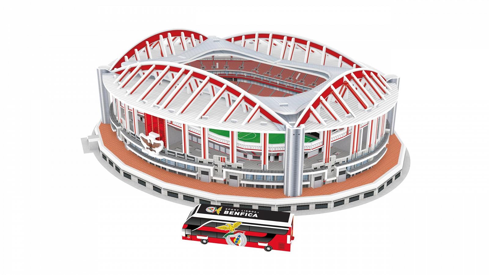 3D Пазл Pro-Lion Стадіон Бенфіка 179 деталей 7+, фото №3