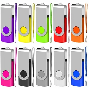 Купити USB-накопичувачі EASTBULL 4GB USB 2.0 10 шт. 10 кольорів - Фото 1 USB-накопичувачі EASTBULL 4GB USB 2.0 10 шт. 10 кольорів - Фото 1
