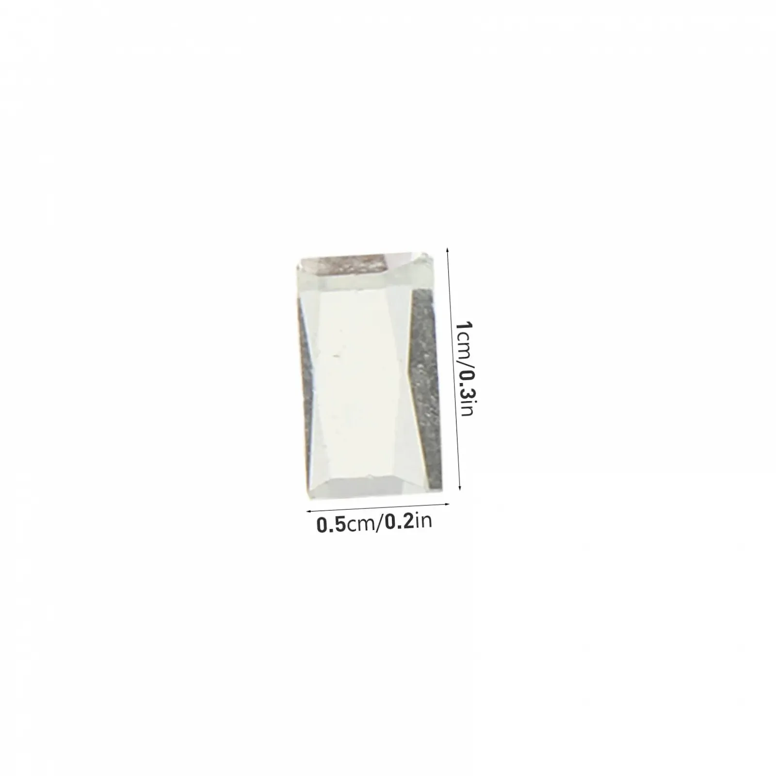 Стрази СТOBOK 1200 шт., скляні, з пласким дном для рукоділля, творчих прикрас для одягу, сумок, чохлів для телефонів та іншого, красиві ефекти світлових відблисків, універсальні, фото №6