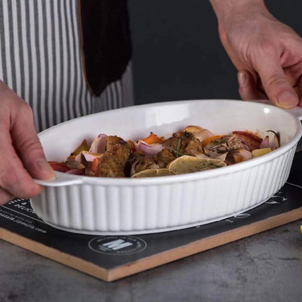 Форма для запекания Cabilock Ceramic Овальная 9.5 дюймов, фото №4