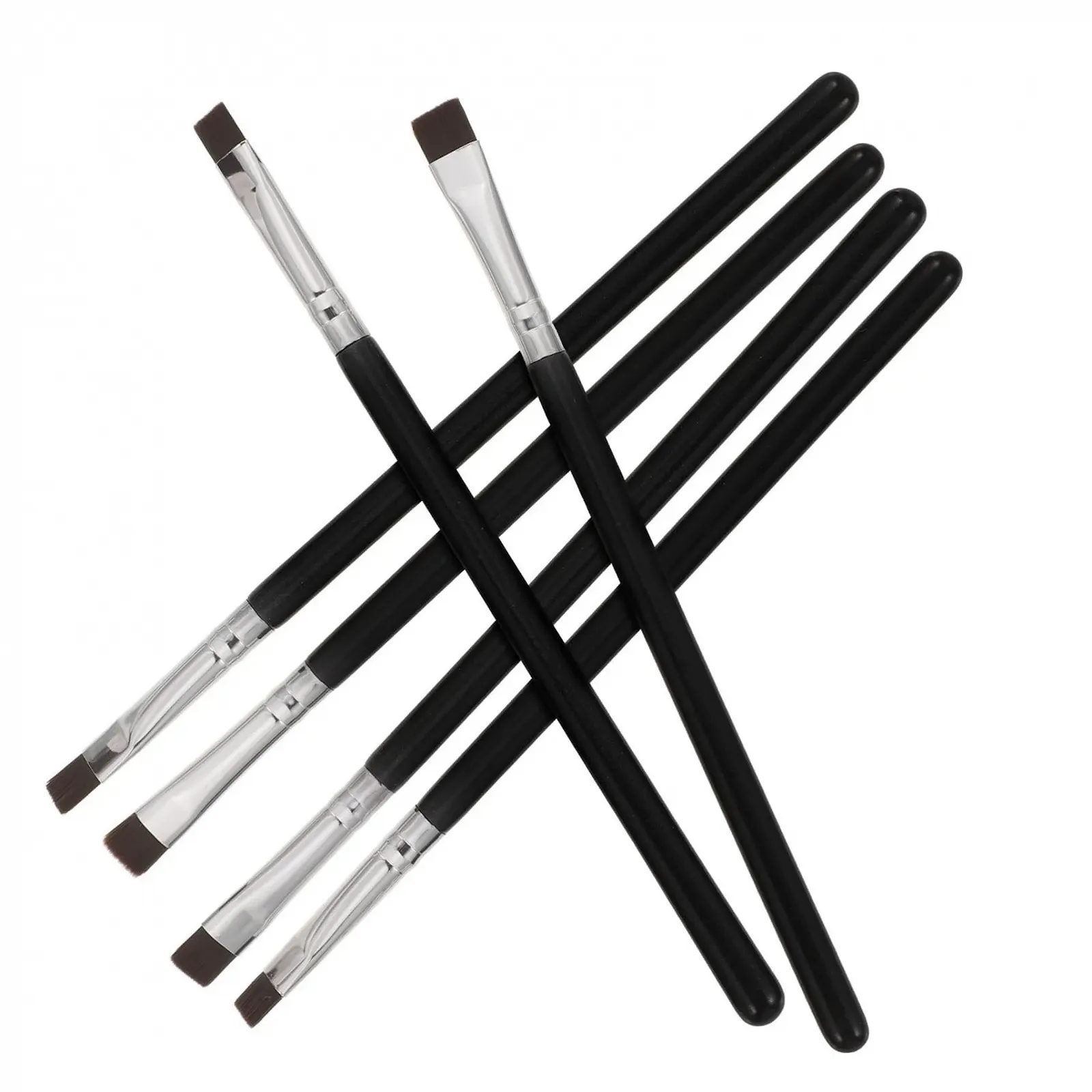 Пензлі для брів плоский Beaupretty 18 шт. Інструмент для макіяжу очей, фото №3