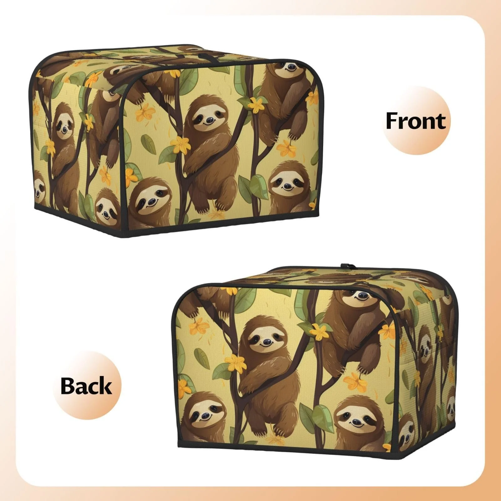 Чохол для тостера на 4 скибочки з двома кишенями, фото №6 Чохол для тостера на 4 скибочки з двома кишенями, фото №6