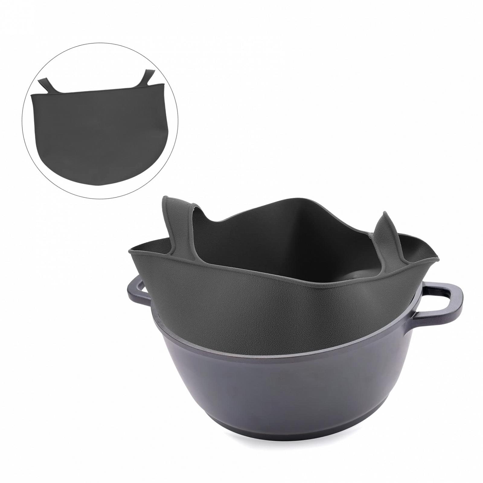 Вставка HOMSFOU Pot Insert Силіконова Вставка для Повільноварки Багатофункціональна Вставка із Силікону, фото №2
