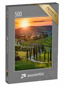 Пазл puzzleYOU Italy, Tuscany Весна в Тоскане, Италия 500 элементов - Фото 1