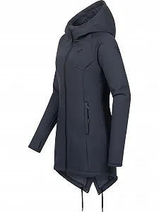 Короткая куртка софтшелл Ragwear Wingi YOUMODO Женская с очень теплой флисовой подкладкой synthetic.ua - Фото 1