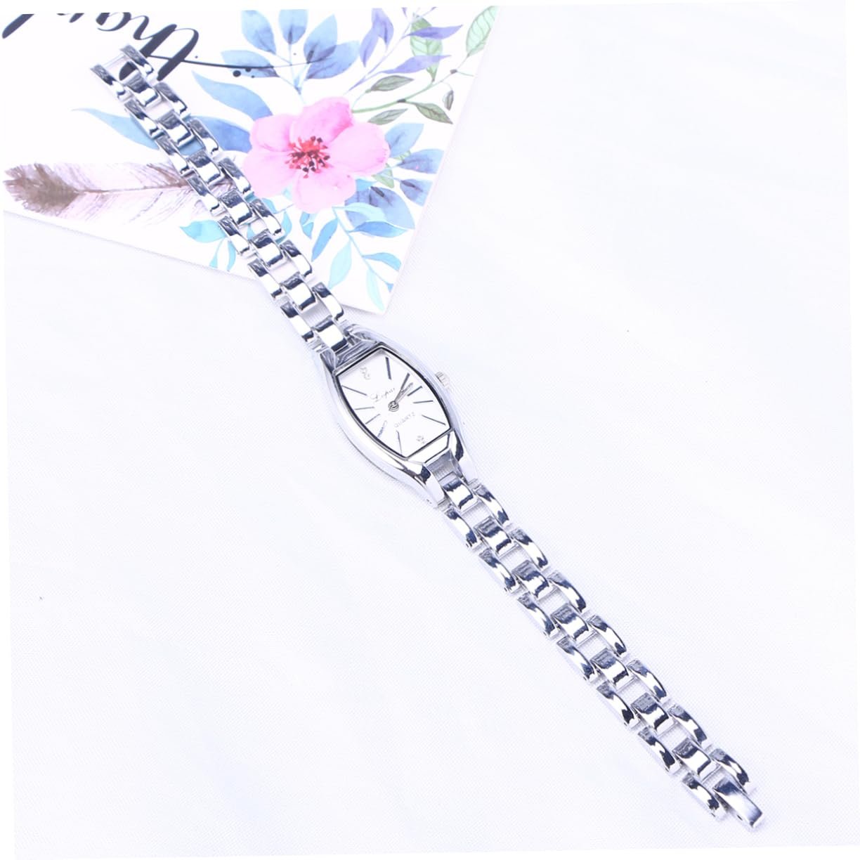 Кварцовий годинник LIFKOME Business Білий Срібний, фото №3