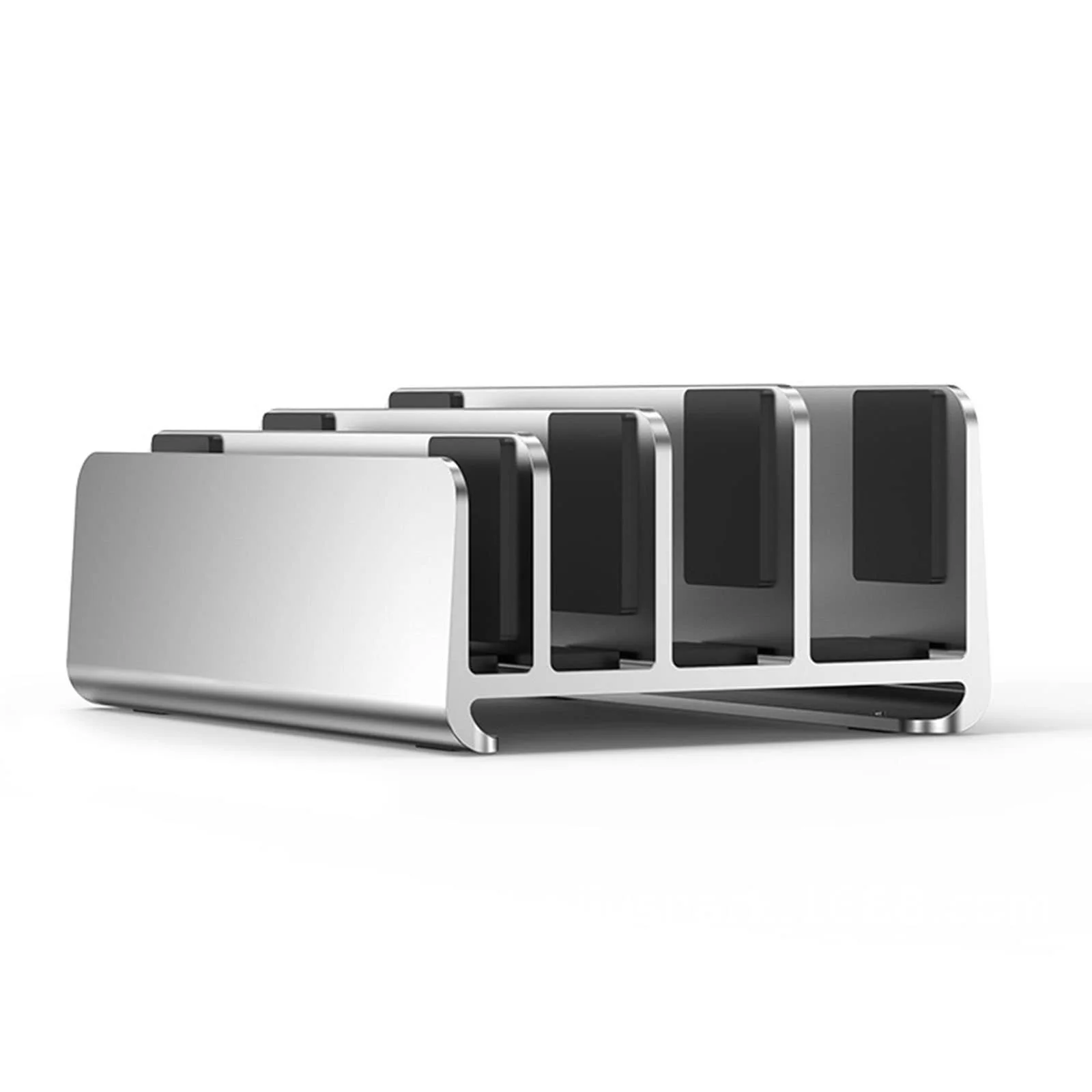 Подставка для ноутбука Настольная из алюминиевого сплава Регулируемая 4-слотовая, фото №1