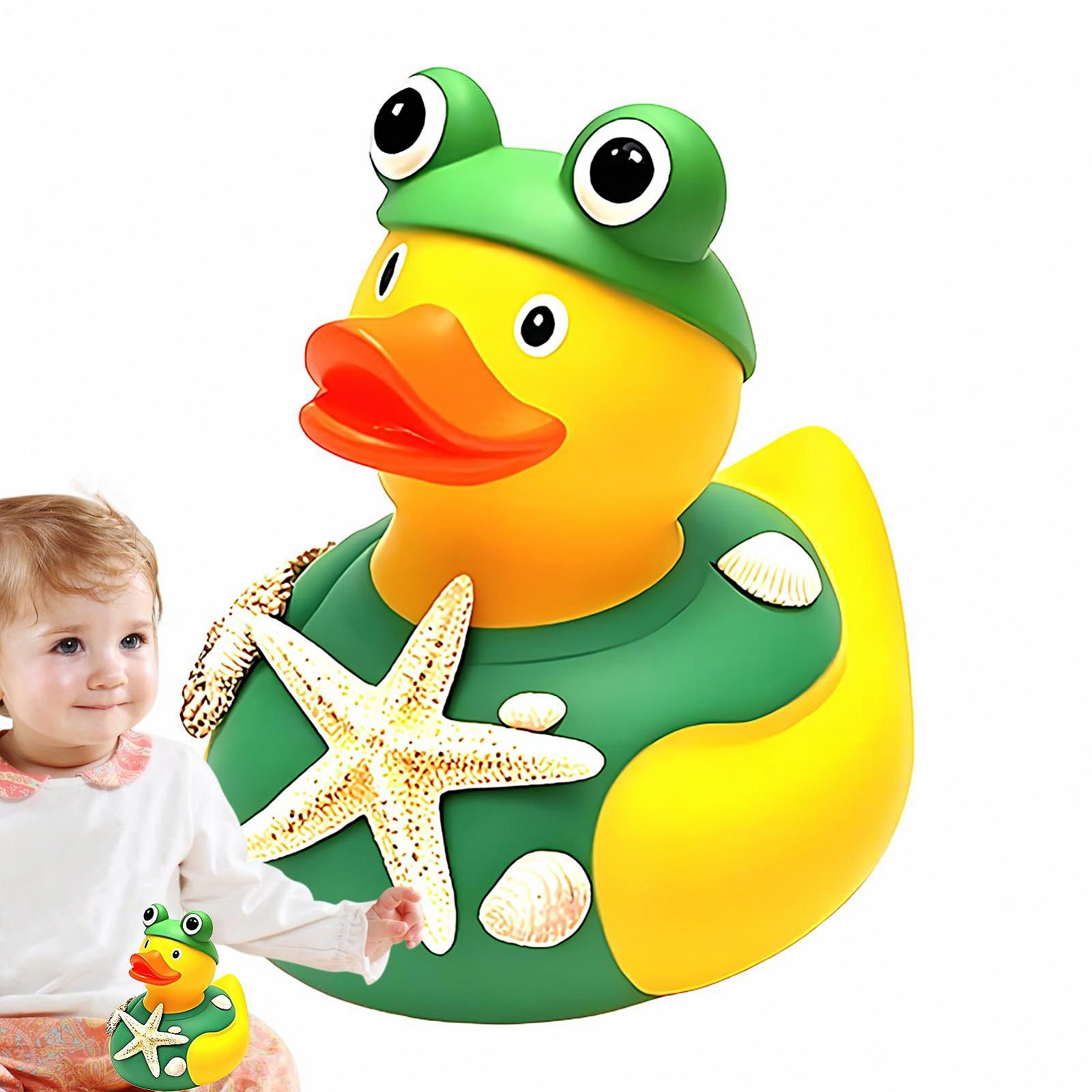 Игрушка для ванны Утка Силиконовая Мягкая, фото №8