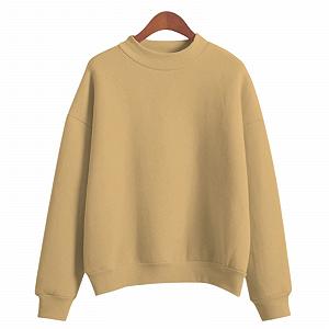 Женский Свитшот HUIFUAO Большого Размера Черный synthetic.ua - Фото 1