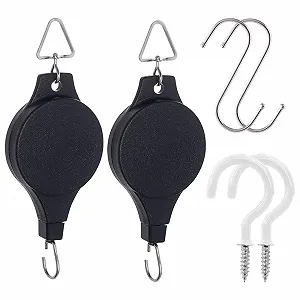 Кронштейн для подвесных корзин 2 шт. Регулируемый - Фото 1