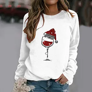 Женская Толстовка Generisch Свободный Крой Комфортный Пуловер Женский Осенний Пэчворк Уличный Стиль Женский Буквенный Принт Костюм на Хэллоуин Женский Сексуальный Страшный synthetic.ua - Фото 1