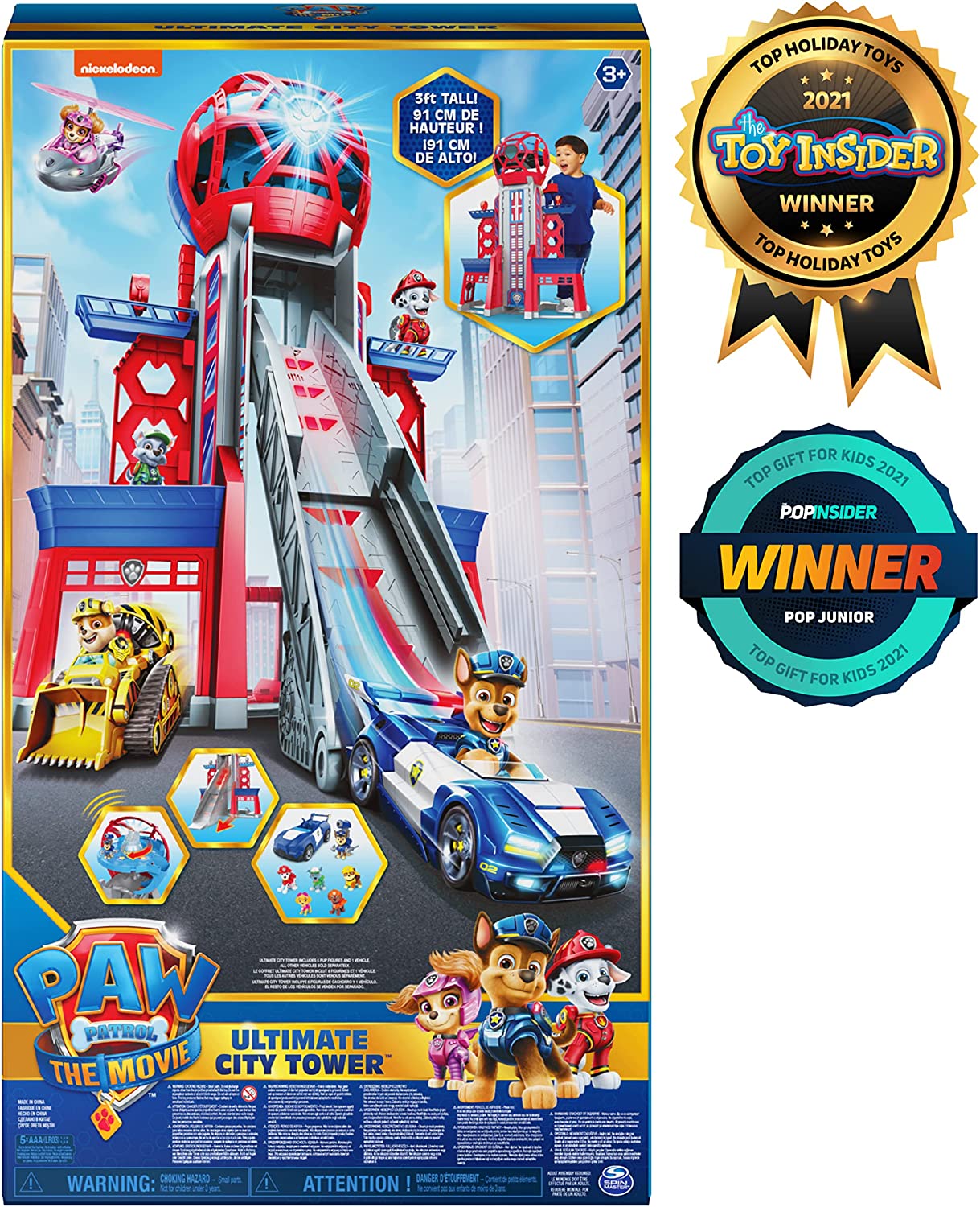 Игровой набор Spin Master Paw Patrol Movie Ultimate City Большая спасательная станция (SM17721), фото №2