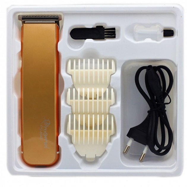 Аккумуляторная машинка для стрижки волос GEMEI GM-6048 триммер розовая, фото №3 Аккумуляторная машинка для стрижки волос GEMEI GM-6048 триммер розовая, фото №3