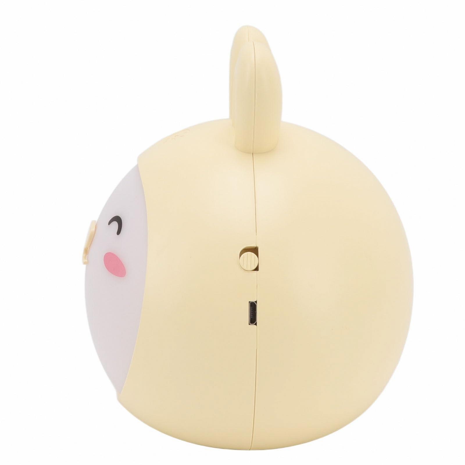 Нічник Cute Bunny Gifts Rabbit Дитяча кімната USB Переносний Лампа бічна (#2), фото №2