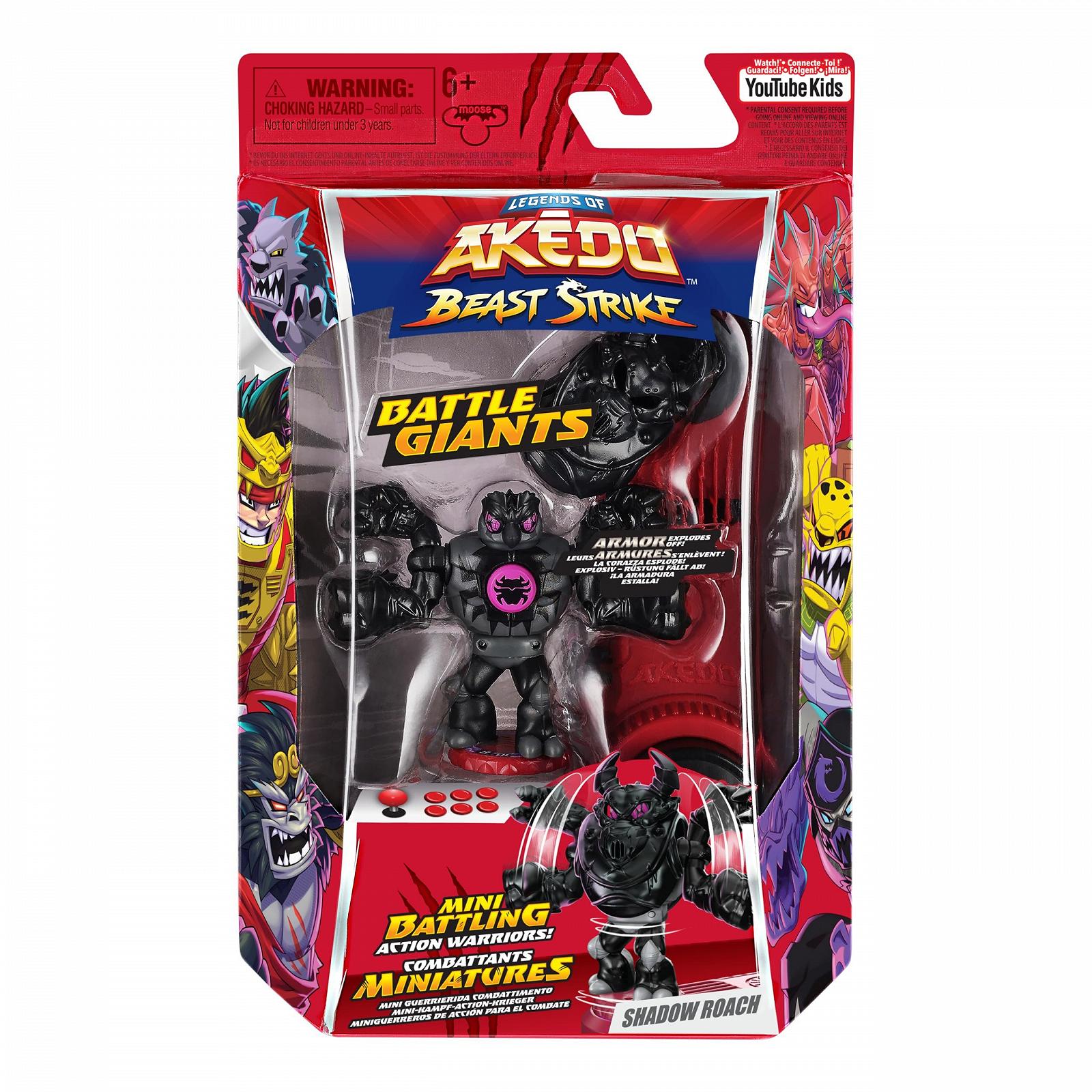 Бойовий Гігант Akedo Beast Strike Shadow Roache, Міні Бойові Воїни, AKE18000-04, фото №2