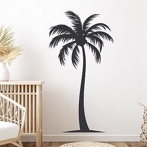 Наклейка на стіну GRAZDesign Пальма 95 x 50 см Чорна - Фото 1