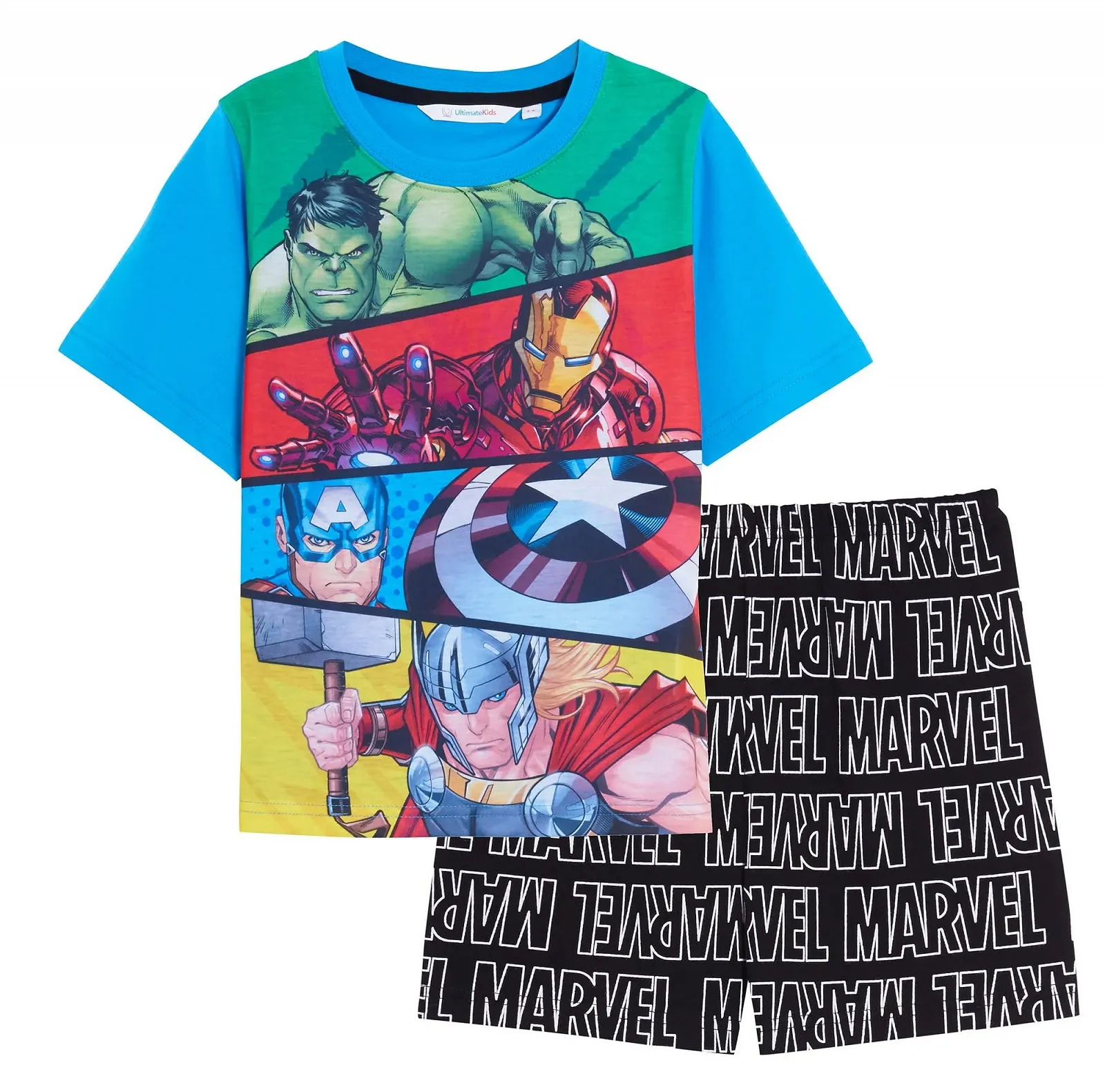 Дитяча / Піжама для хлопчиків Шорти Avengers Together Invincible, фото №1