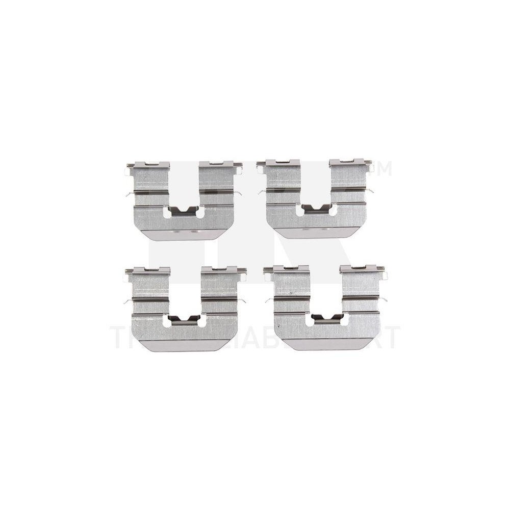 Комплект аксессуаров, тормозные колодки дисковые NK 79351780, задний мост, фото №1