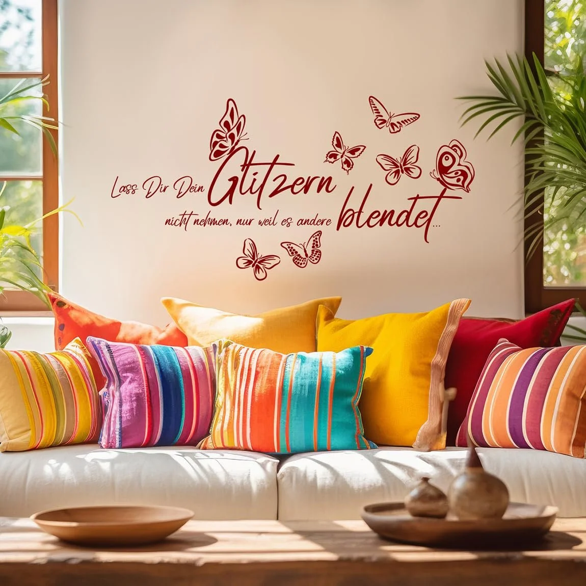 Наклейка на стіну tjapalo A50 Modern Let You Glittering 58 x 28 см Black, фото №4 Наклейка на стіну tjapalo A50 Modern Let You Glittering 58 x 28 см Black, фото №4