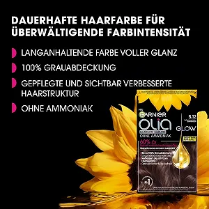 Фарба для волосся Garnier Olia Glow 5.12 без аміаку, з натуральними оліями synthetic.ua - Фото 1