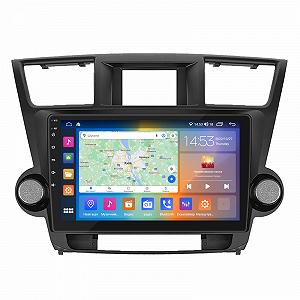 Станна магнітола Lesko 10 для Toyota Highlander II U40 Рестайлінг 2010-2013 4/64Gb CP 4G Wi-Fi GPS Prime (9702-48194) - Фото 1