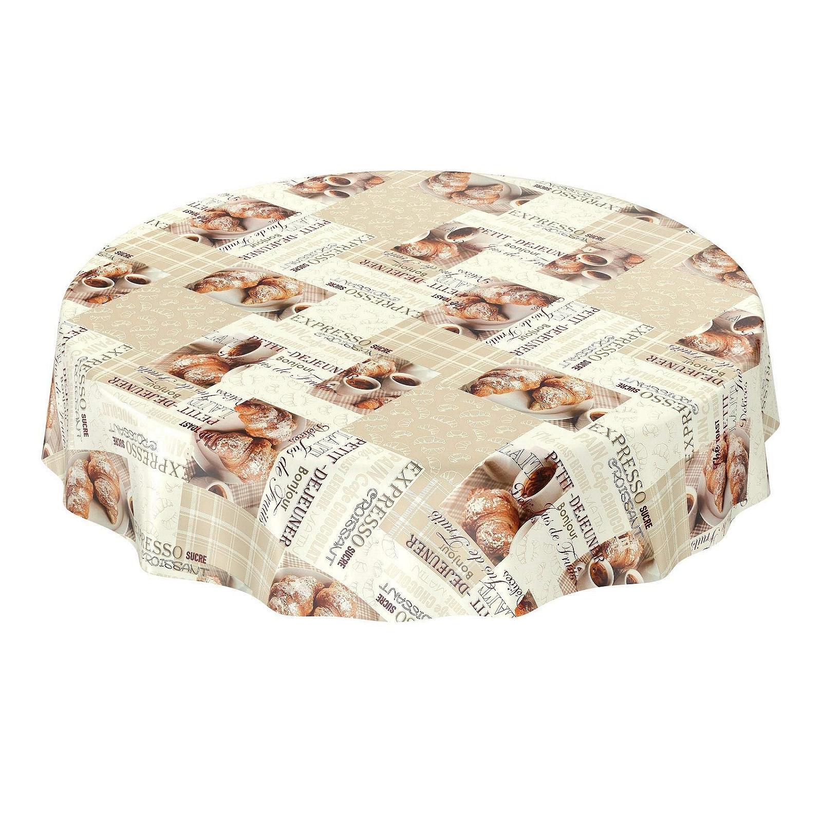 Скатертина-клейонка ANRO Coffee Espresso PVC Wax Tablecloth, фото №6