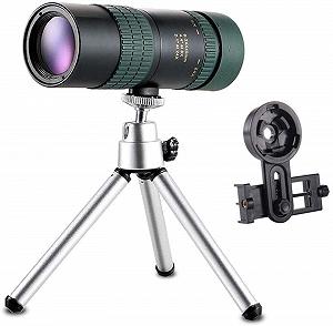 Монокуляр JYCCH Telescopic 8-24 x 30 Zoom Компактний з призмою Bak4 FMC Лінза з адаптером для смартфона і штативом - Фото 1