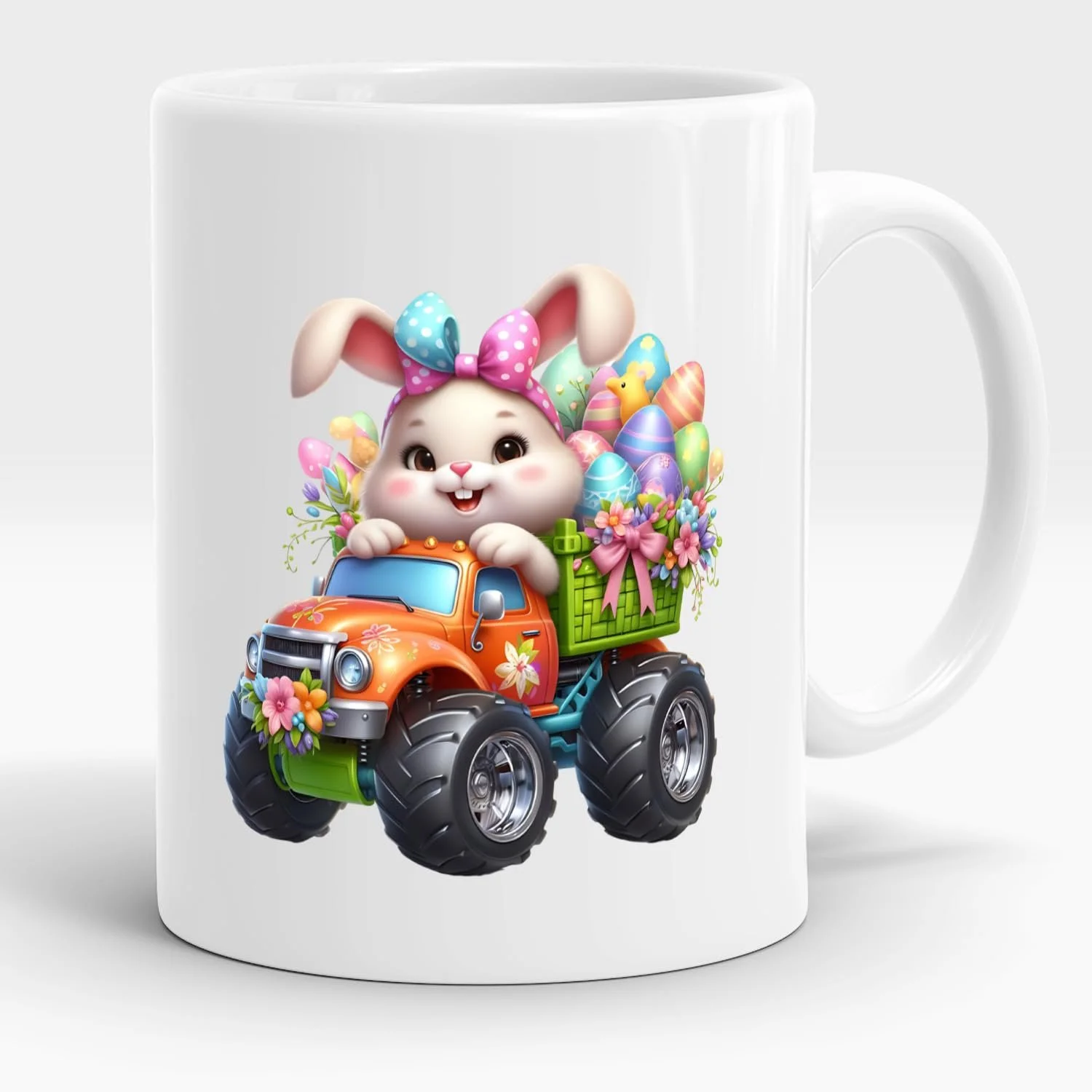 Детская смешная кружка Monster Truck, фото №1