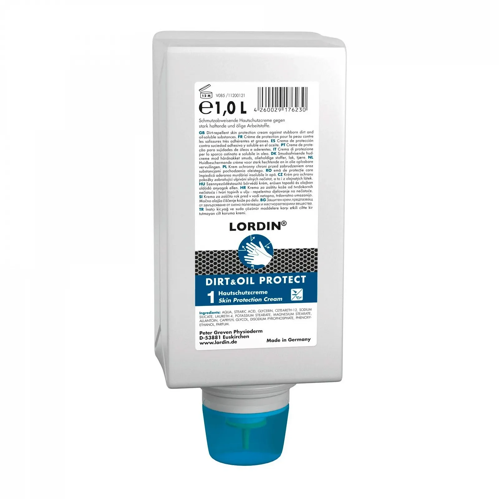 Крем Lordin Dirt and Protect Олія 1 л Пляшка, фото №1 Крем Lordin Dirt and Protect Олія 1 л Пляшка, фото №1