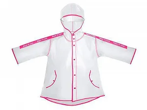 Водонепроникна куртка дощовик Perletti Classic Translucent Eva з окантовкою, дитяча, унісекс, різнокольорова - Фото 1