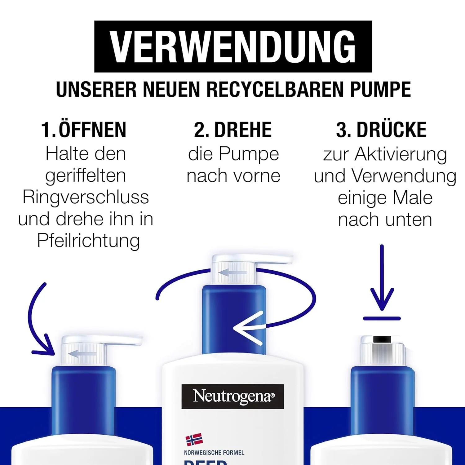 Лосьйон для тіла Neutrogena Deep Moisture з мигдалевою олією, 250 мл, фото №7 Лосьйон для тіла Neutrogena Deep Moisture з мигдалевою олією, 250 мл, фото №7